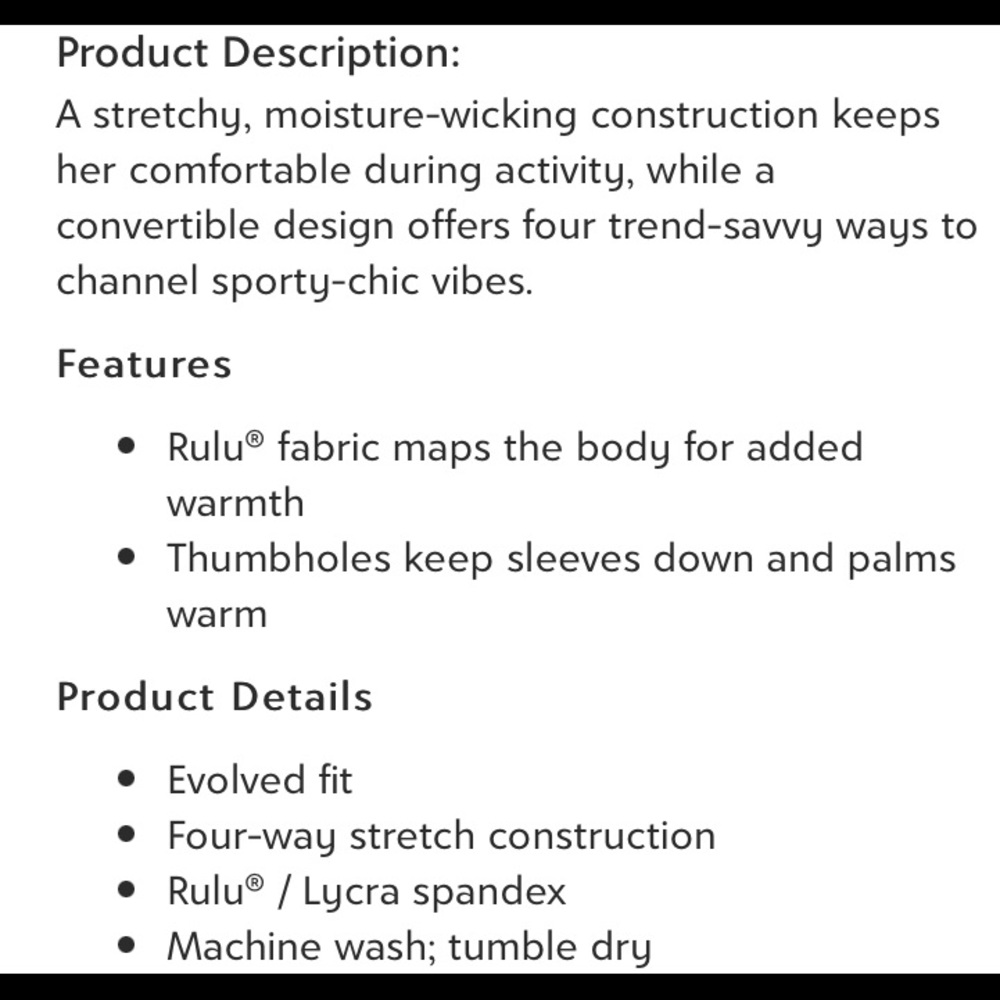 Ivivva by Lululemon Four Count Shrug Long Sleeve - Picture 6 of 9